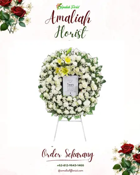 Krans Bunga Duka Megulung